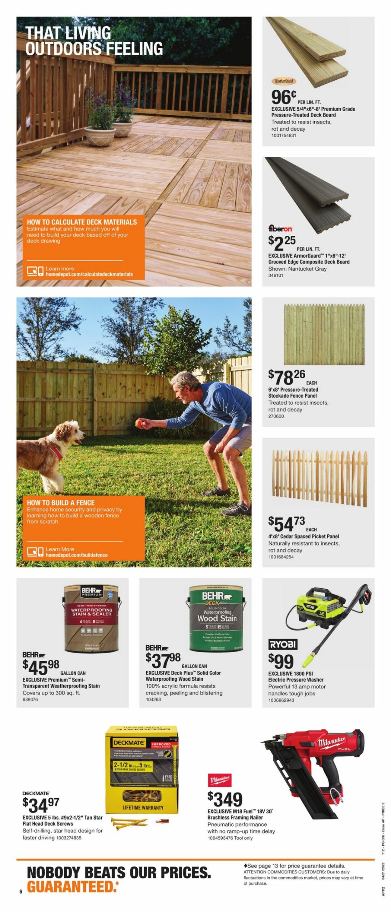 Weekly ad Home Depot 04/21/2022 - 05/01/2022
