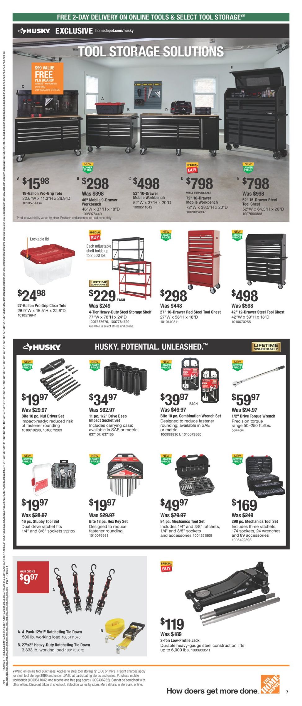 Weekly ad Home Depot 11/07/2024 - 11/29/2024