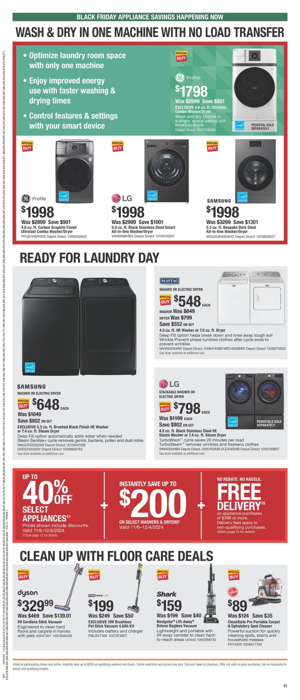 Weekly ad Home Depot 11/07/2024 - 11/29/2024