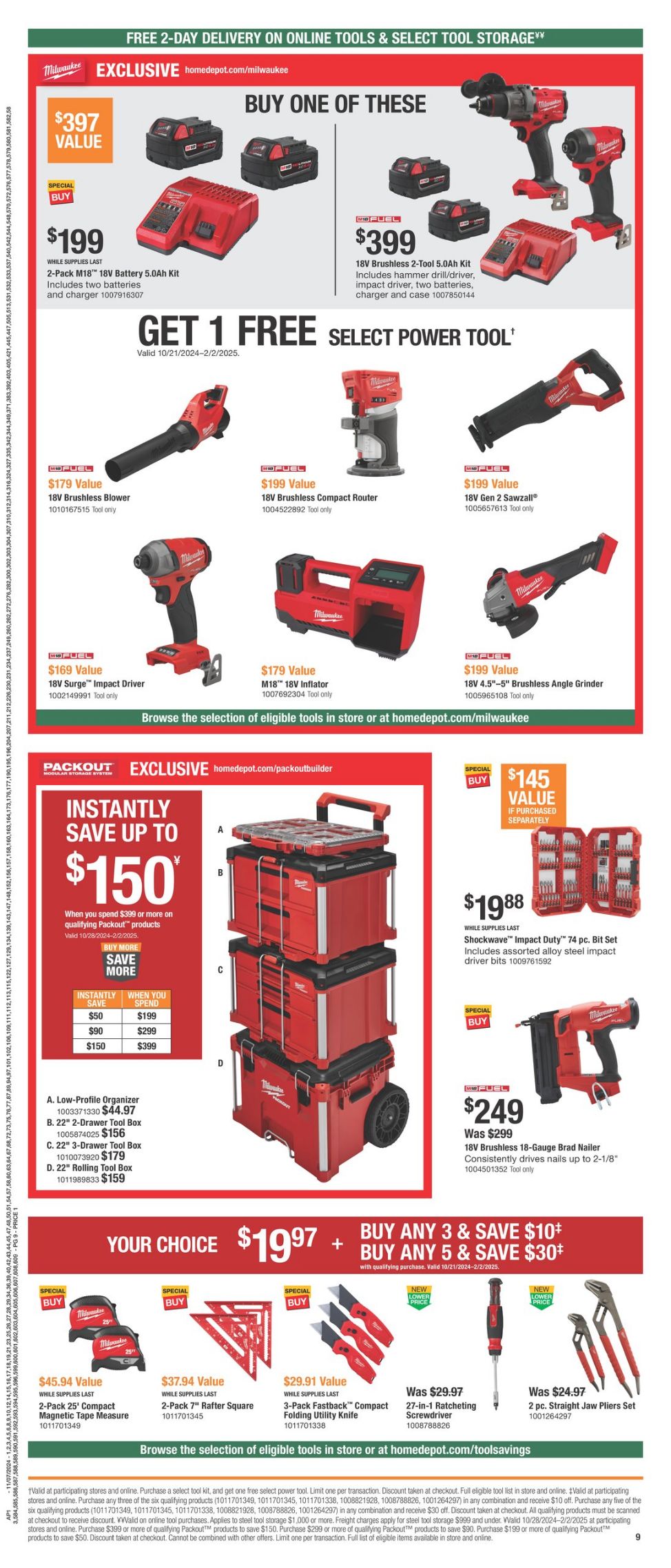 Weekly ad Home Depot 11/07/2024 - 11/29/2024