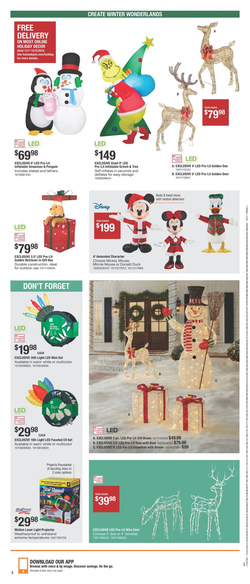 Weekly ad Home Depot 11/07/2024 - 11/29/2024