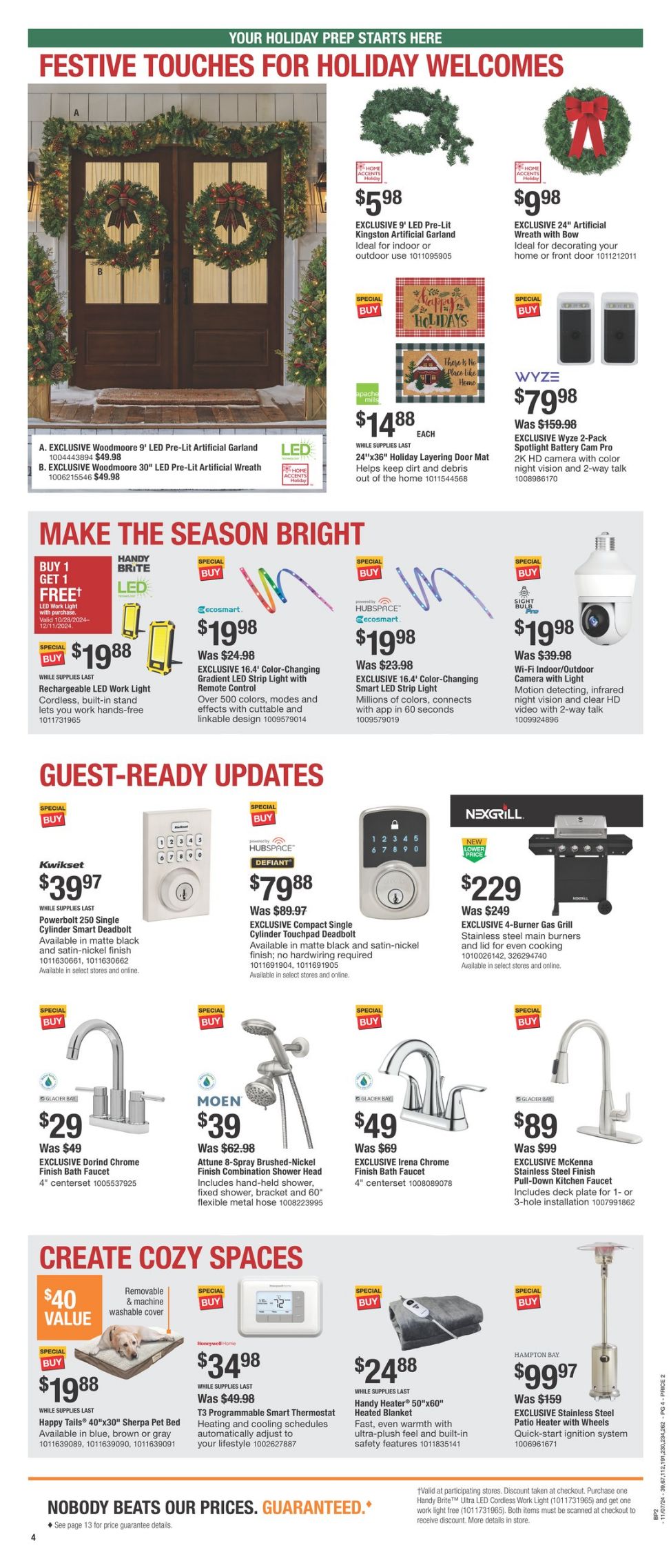 Weekly ad Home Depot 11/07/2024 - 11/29/2024