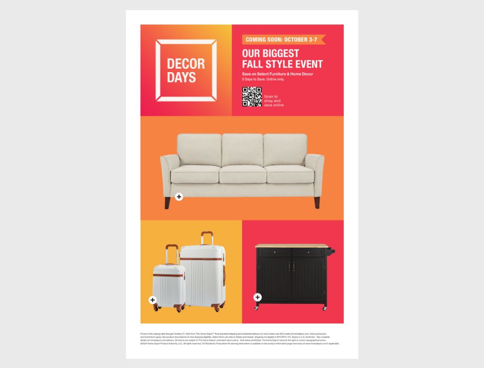 Weekly ad Home Depot 09/16/2024 - 10/27/2024