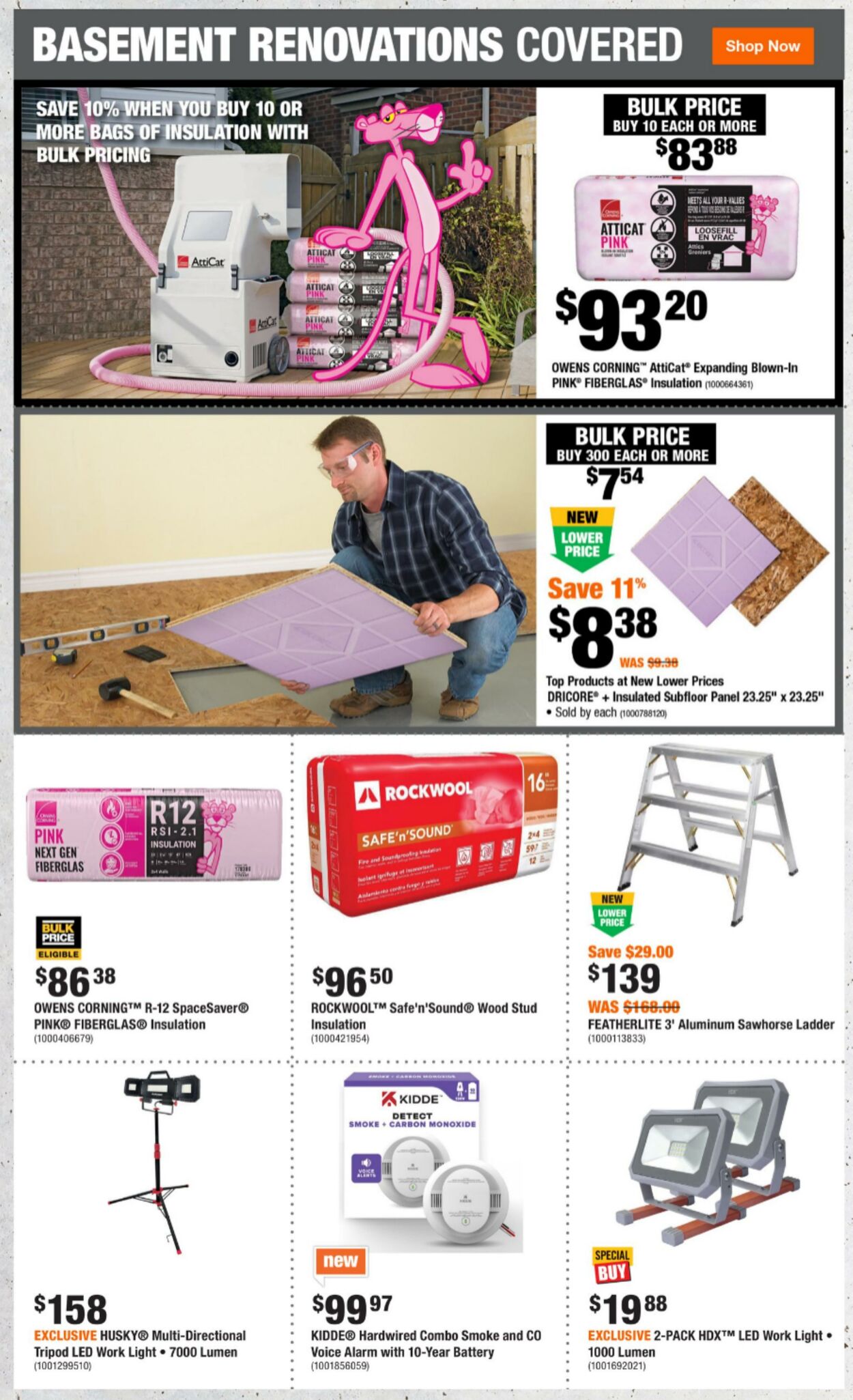 Weekly ad Home Depot 01/02/2025 - 01/08/2025