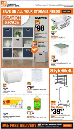 Weekly ad Home Depot 01/02/2025 - 01/08/2025