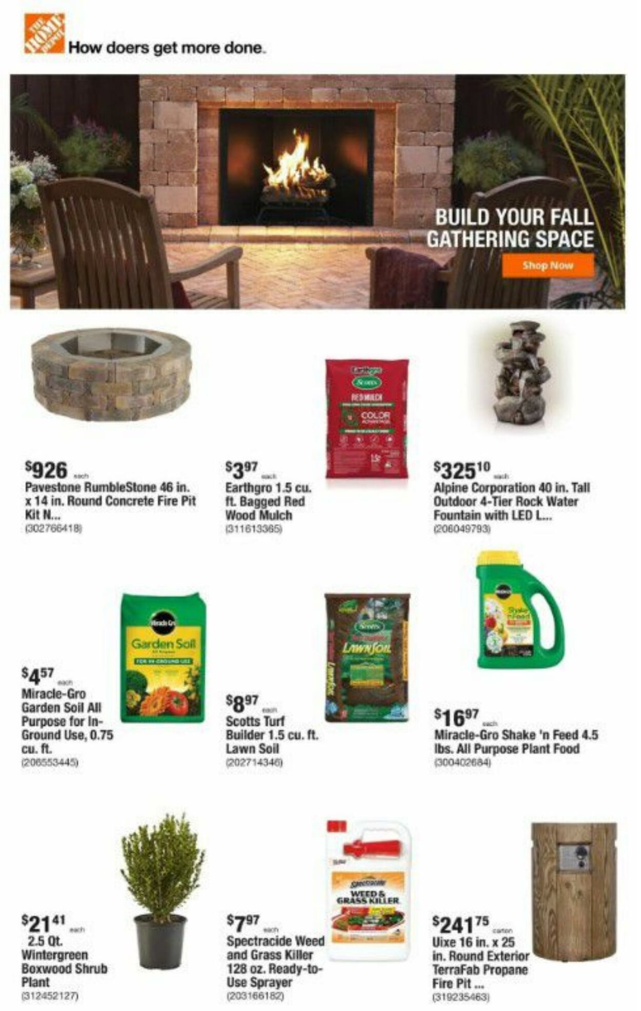 Weekly ad Home Depot 09/29/2022 - 10/06/2022