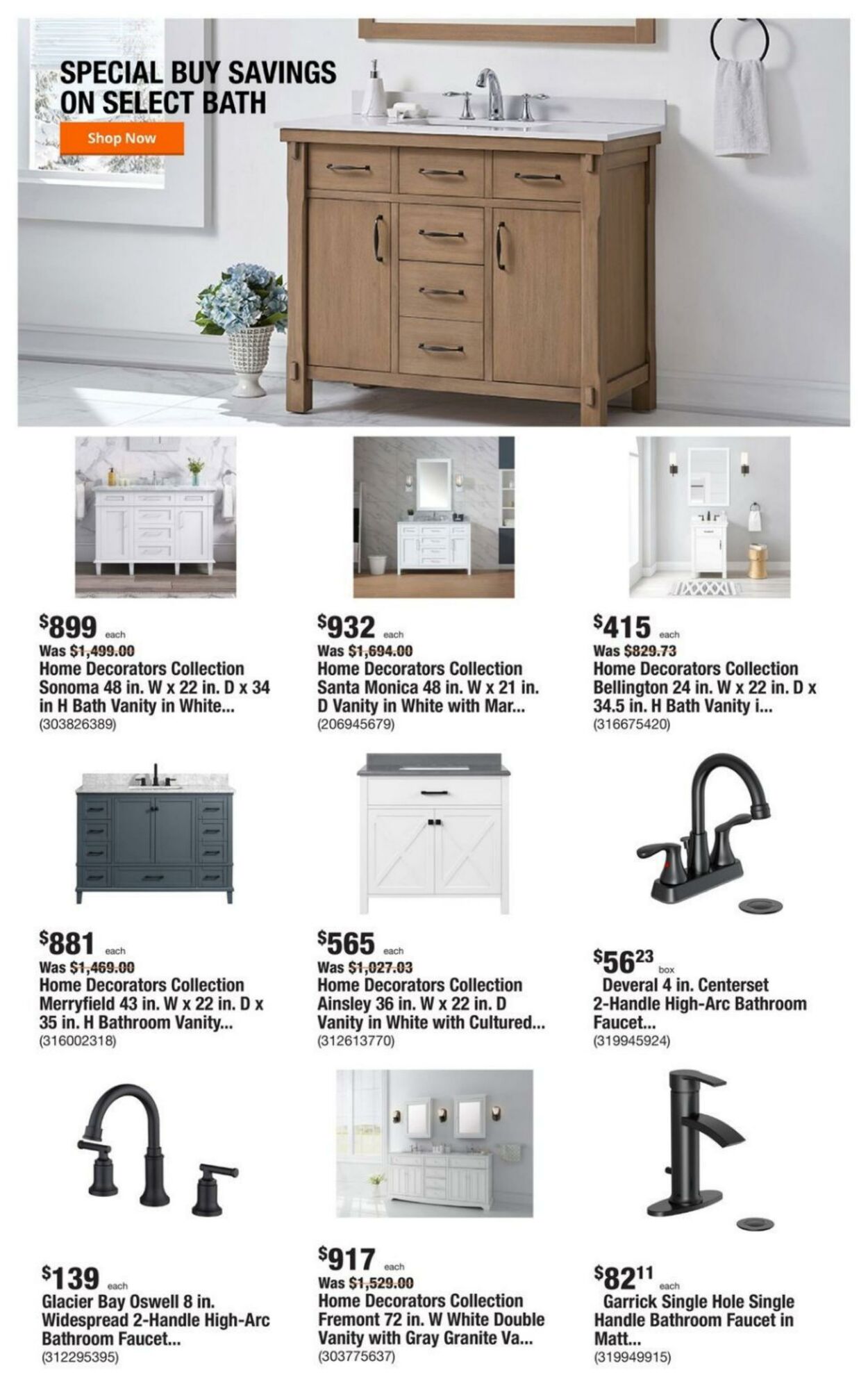 Weekly ad Home Depot 11/14/2022 - 11/21/2022