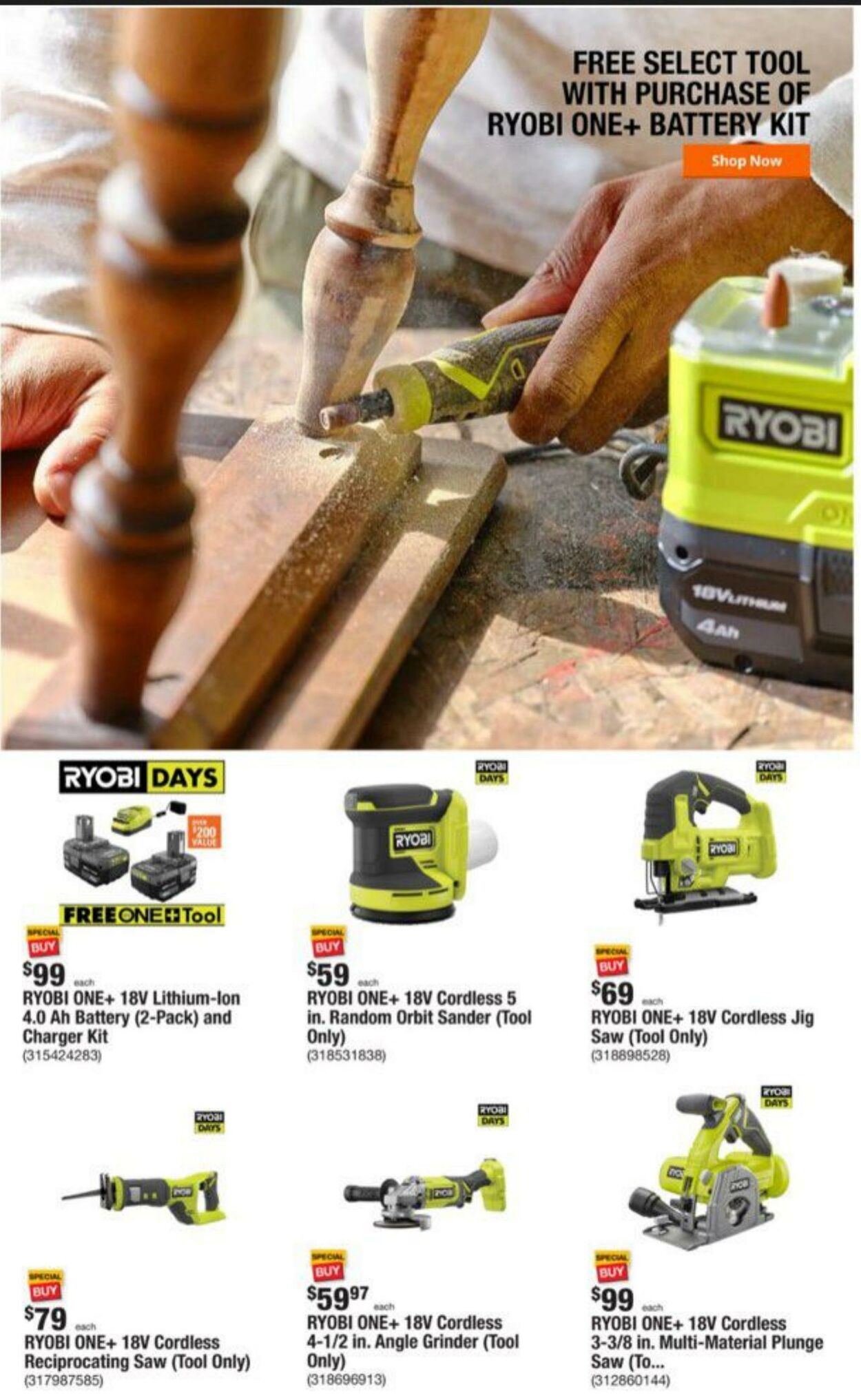 Weekly ad Home Depot 05/30/2023 - 06/07/2023