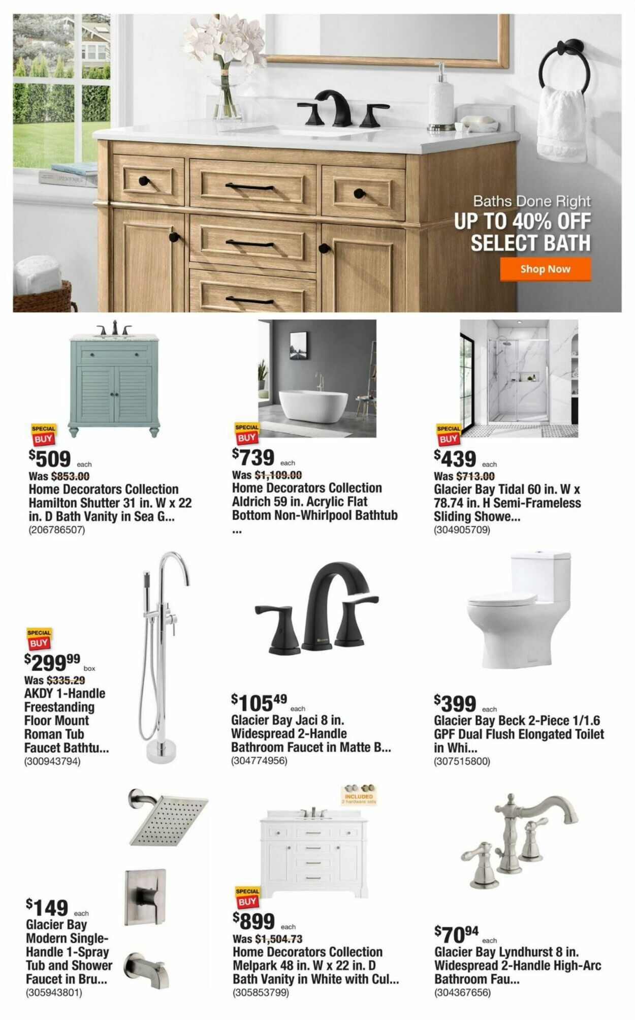 Weekly ad Home Depot 09/08/2022 - 09/15/2022