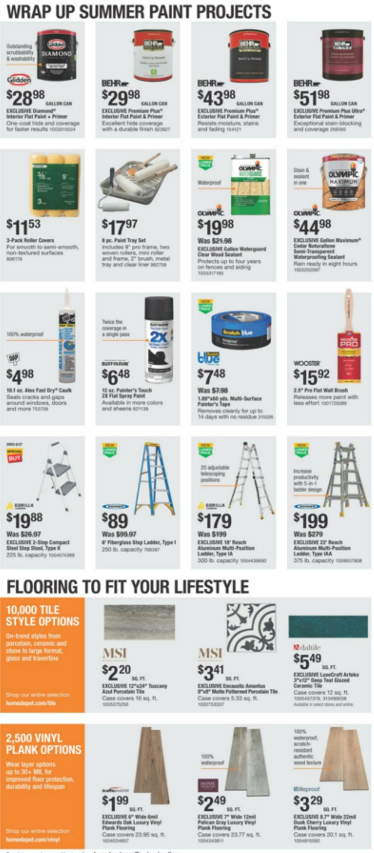 Weekly ad Home Depot 06/20/2024 - 07/10/2024