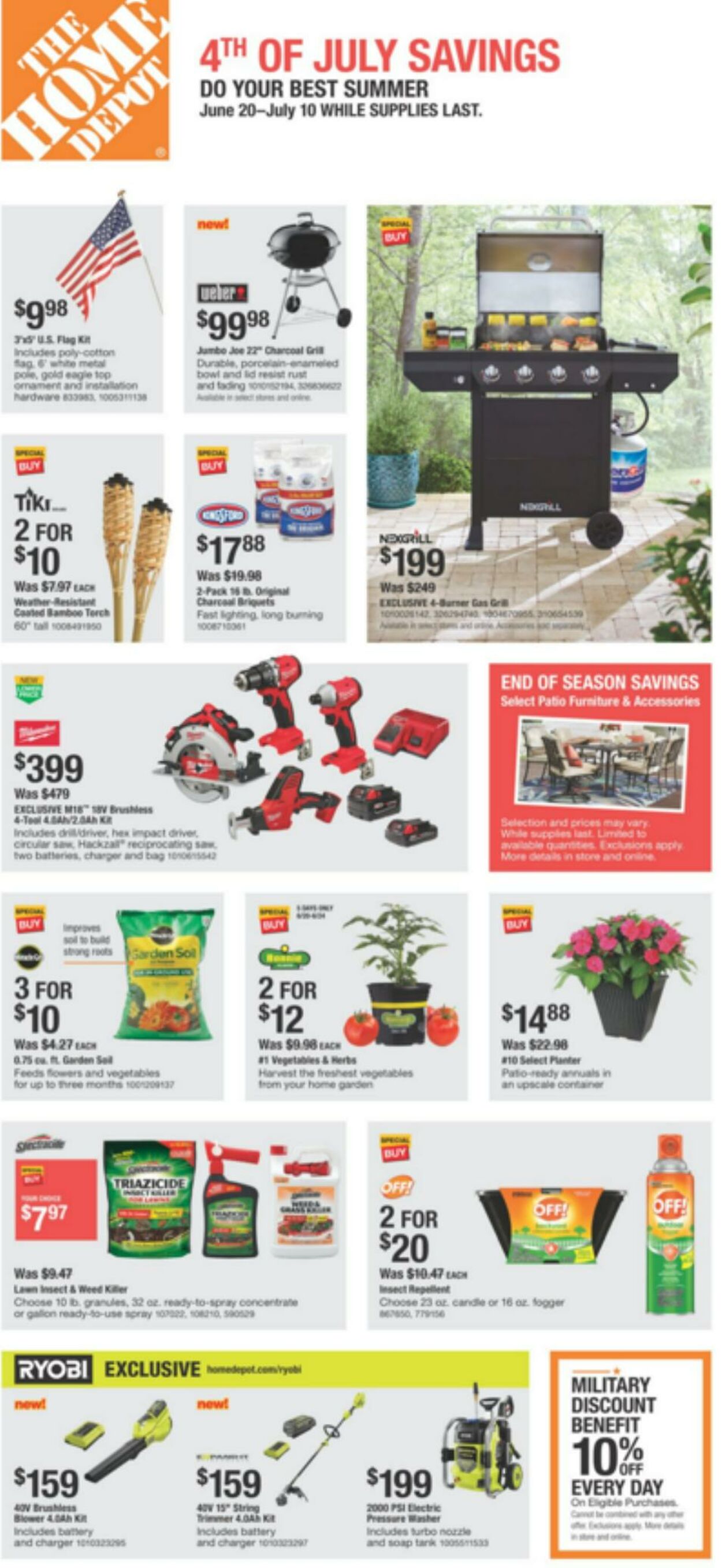 Home Depot Promotional weekly ads