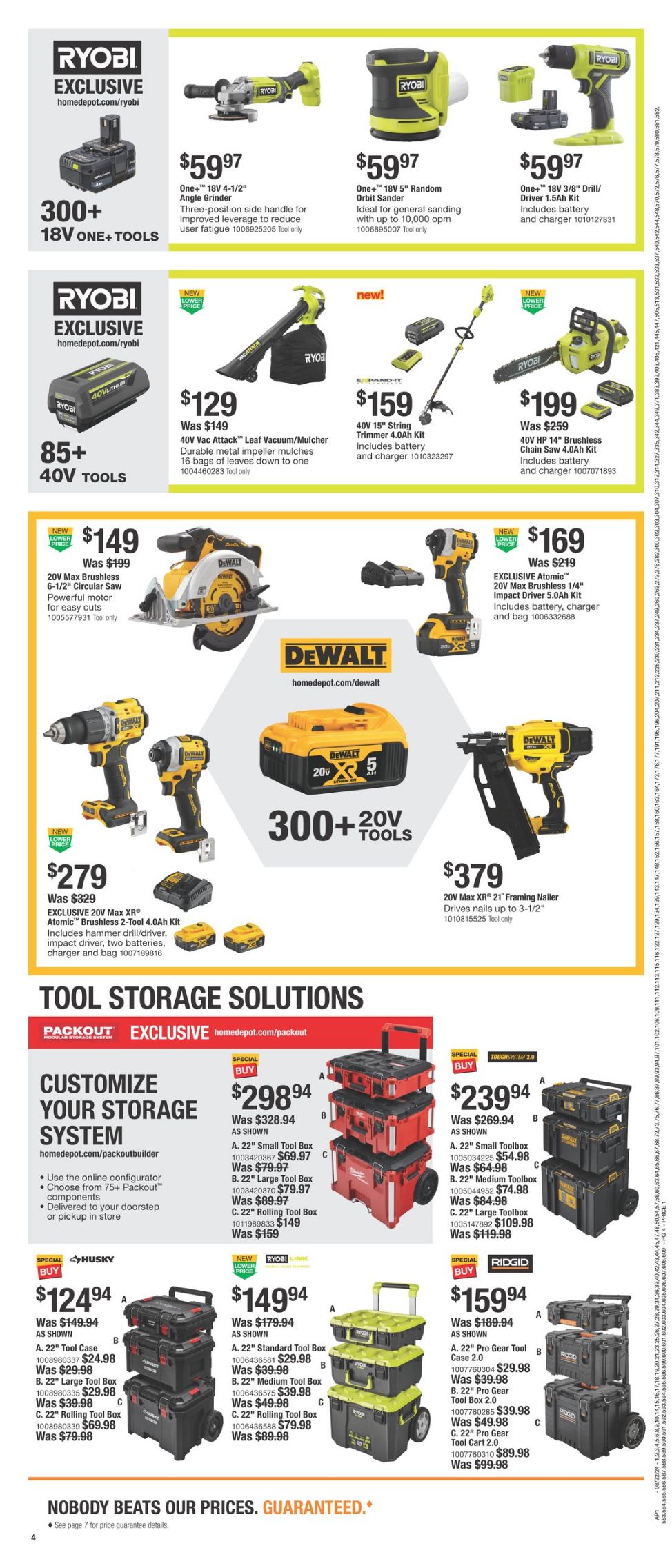 Weekly ad Home Depot 08/22/2024 - 09/04/2024