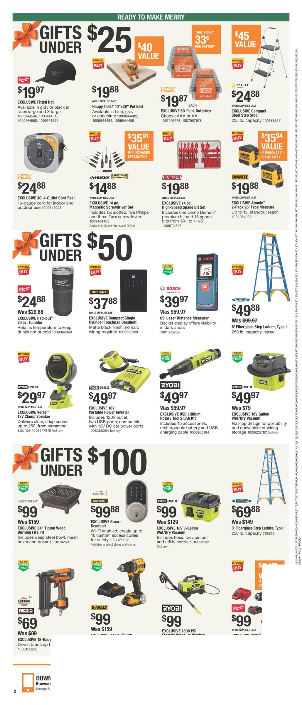 Weekly ad Home Depot 11/02/2023 - 11/22/2023