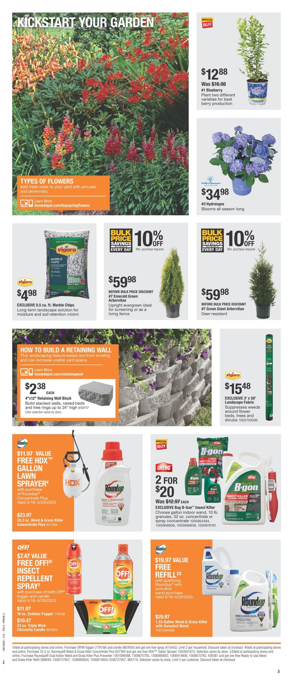 Weekly ad Home Depot 05/18/2023 - 05/29/2023