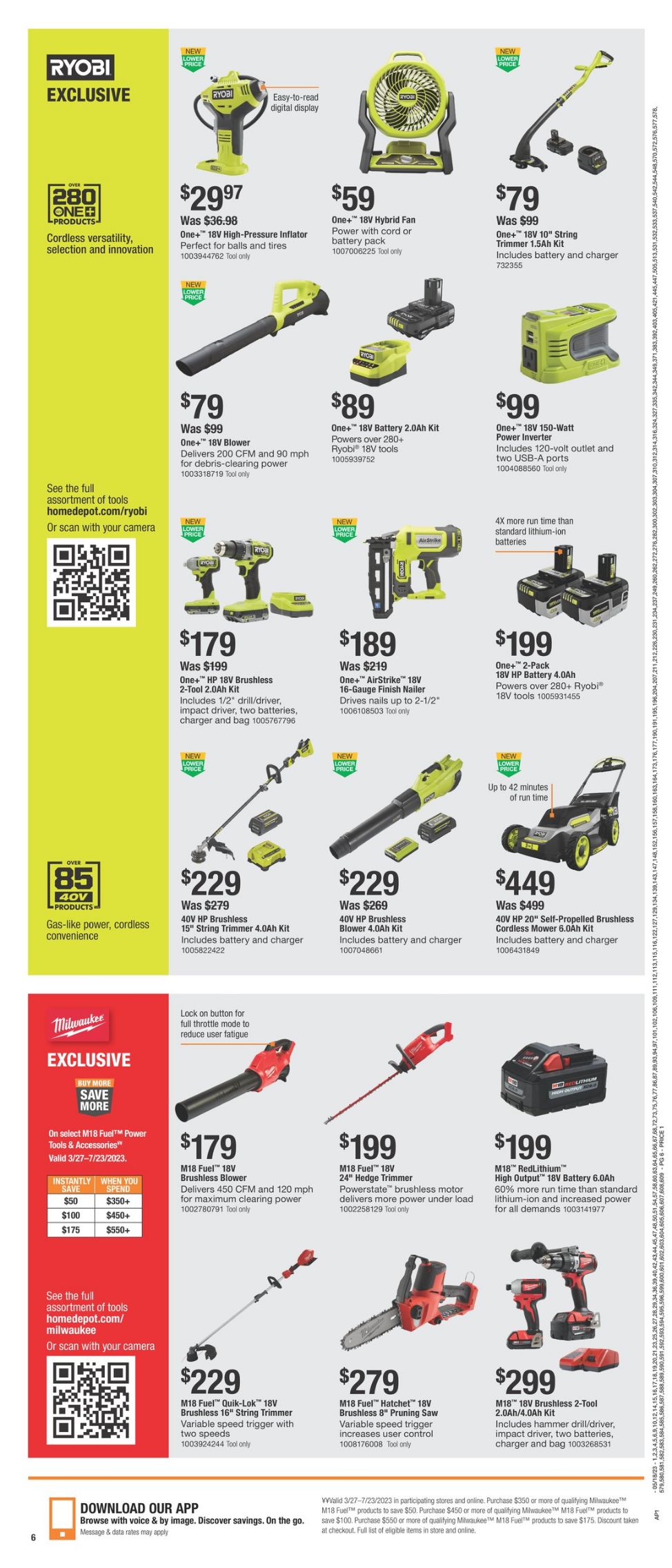 Weekly ad Home Depot 05/18/2023 - 05/29/2023