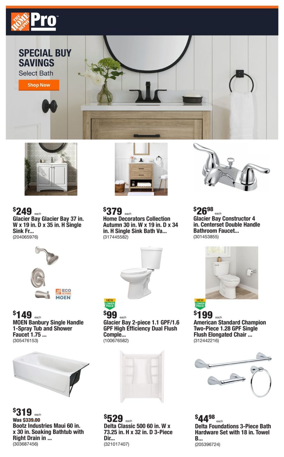 Weekly ad Home Depot 04/07/2024 - 04/14/2024