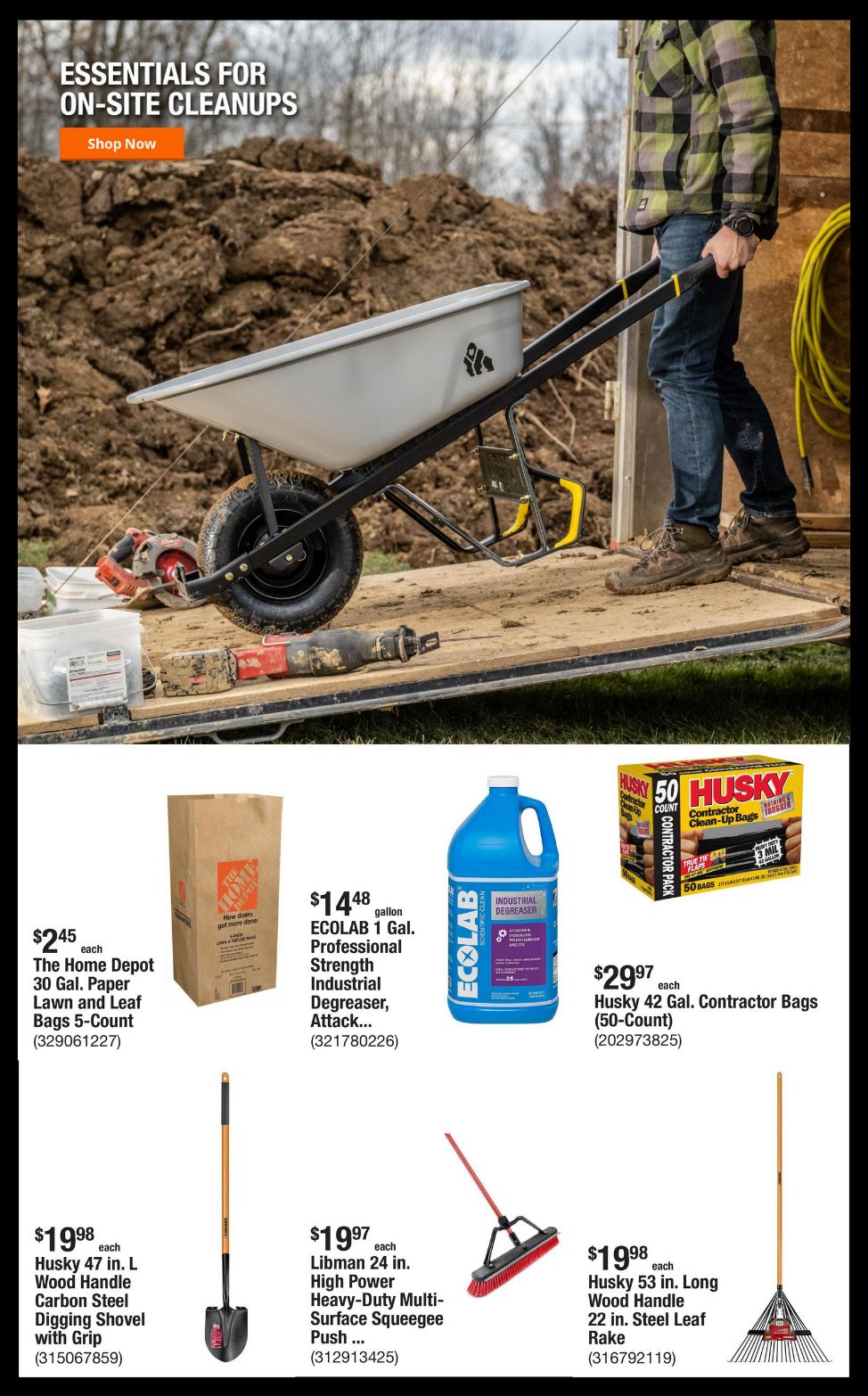 Weekly ad Home Depot 09/15/2025 - 09/22/2025