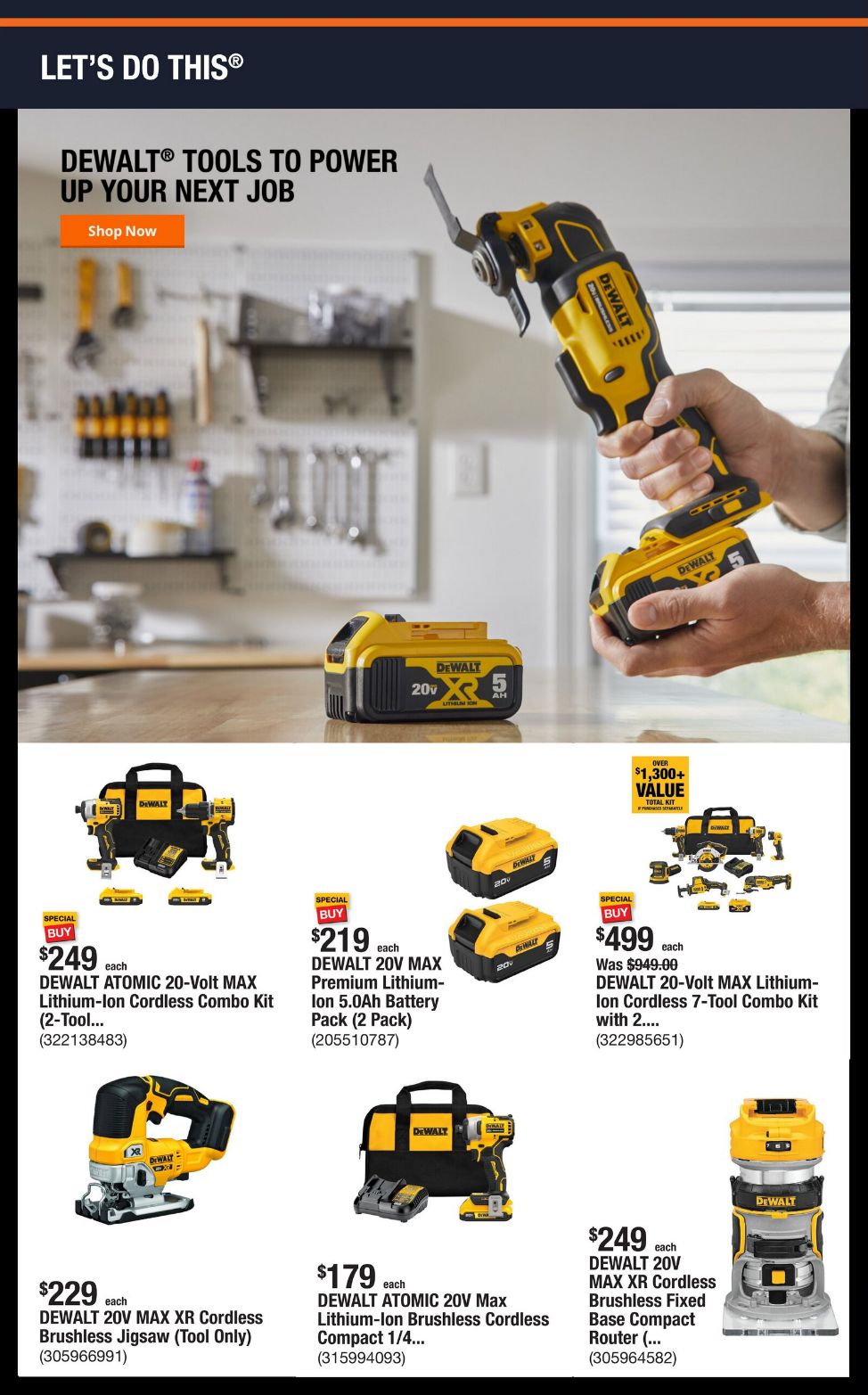 Weekly ad Home Depot 06/16/2025 - 06/23/2025