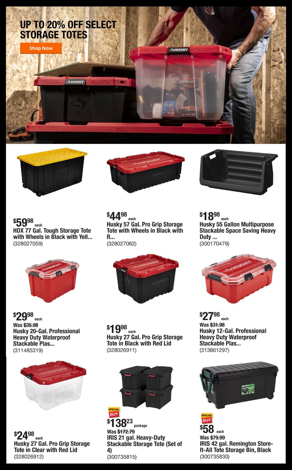Weekly ad Home Depot 08/18/2025 - 08/25/2025