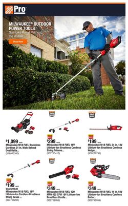 Weekly ad Home Depot 10/03/2022 - 11/04/2022