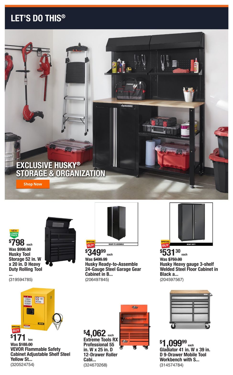 Weekly ad Home Depot 11/25/2024 - 12/02/2024