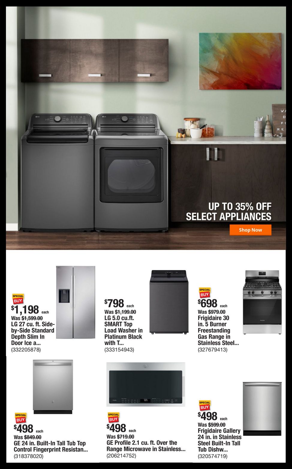 Weekly ad Home Depot 07/21/2025 - 07/28/2025