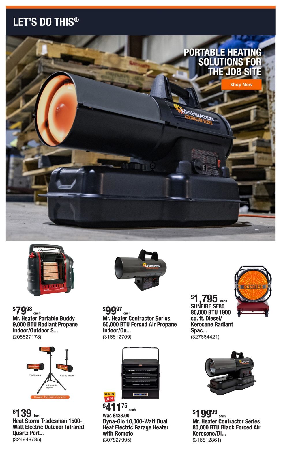 Weekly ad Home Depot 12/09/2024 - 12/16/2024