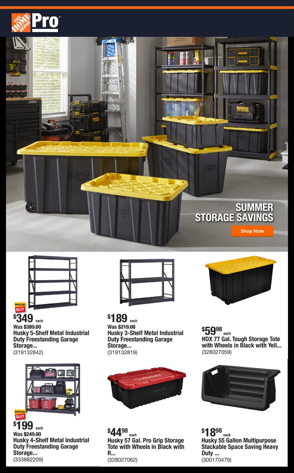 Weekly ad Home Depot 07/07/2025 - 07/14/2025
