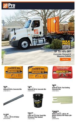 Weekly ad Home Depot 10/31/2022 - 12/25/2022