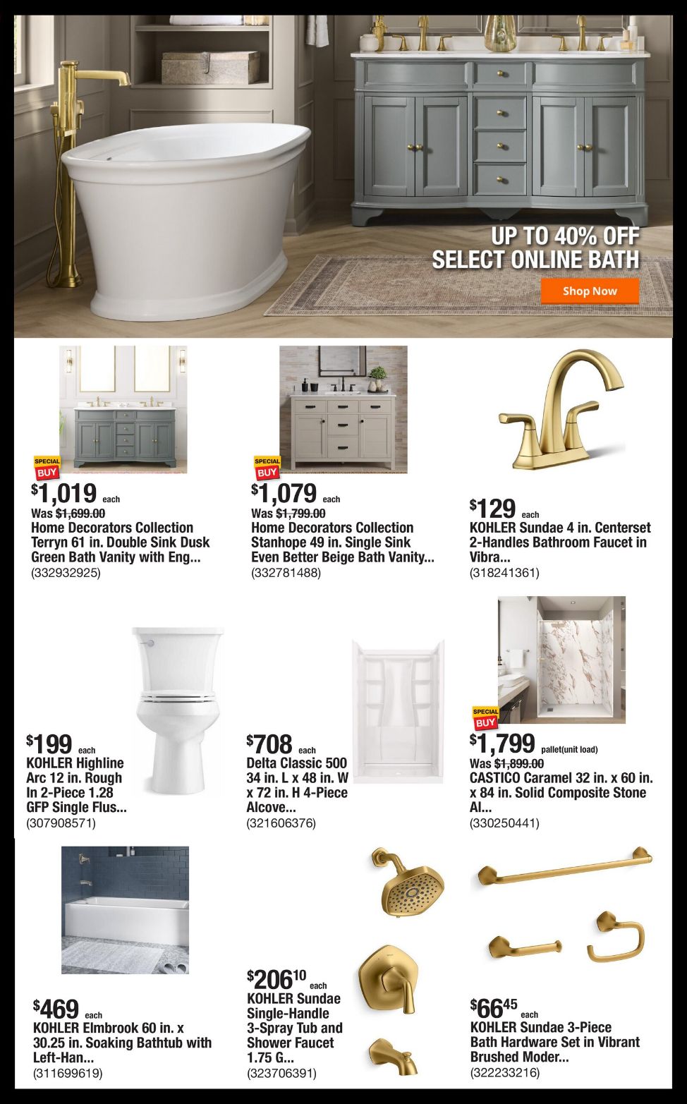 Weekly ad Home Depot 07/14/2025 - 07/21/2025