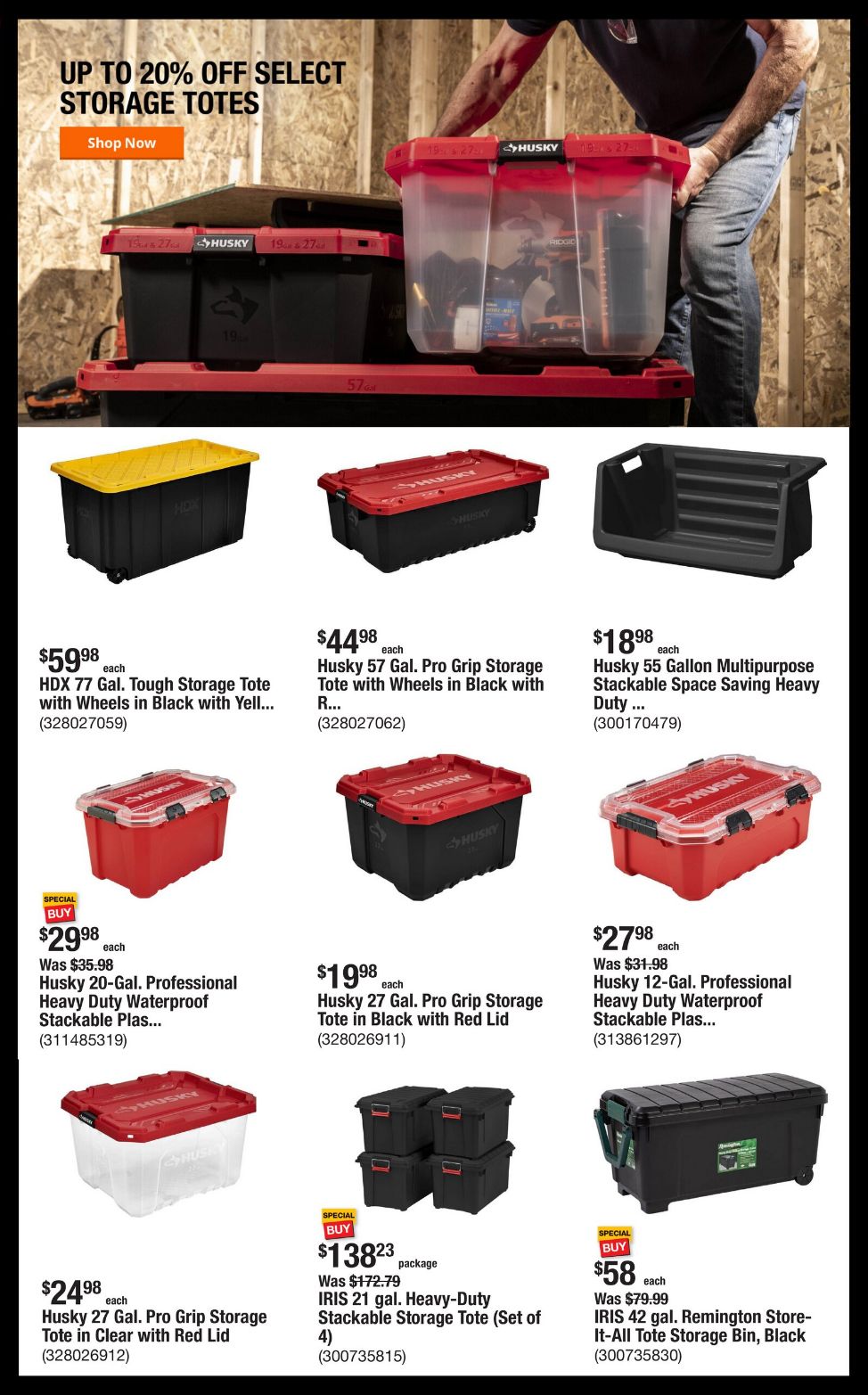 Weekly ad Home Depot 08/18/2025 - 08/25/2025