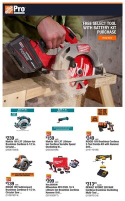 Weekly ad Home Depot 01/27/2025 - 02/03/2025