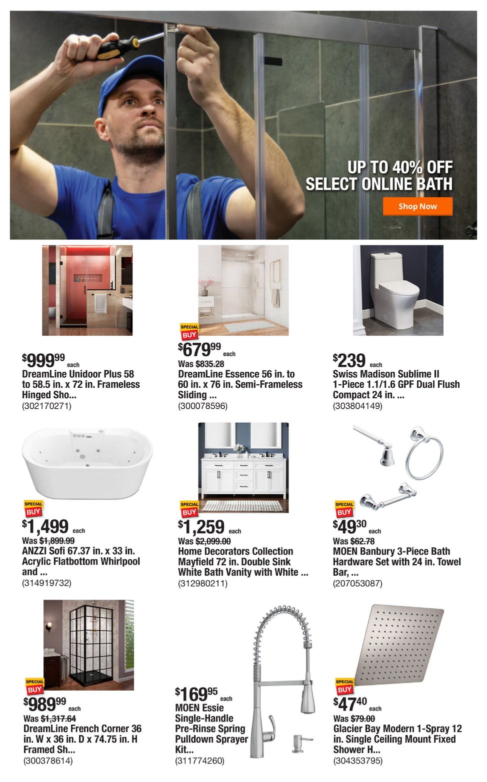 Weekly ad Home Depot 10/07/2024 - 10/14/2024