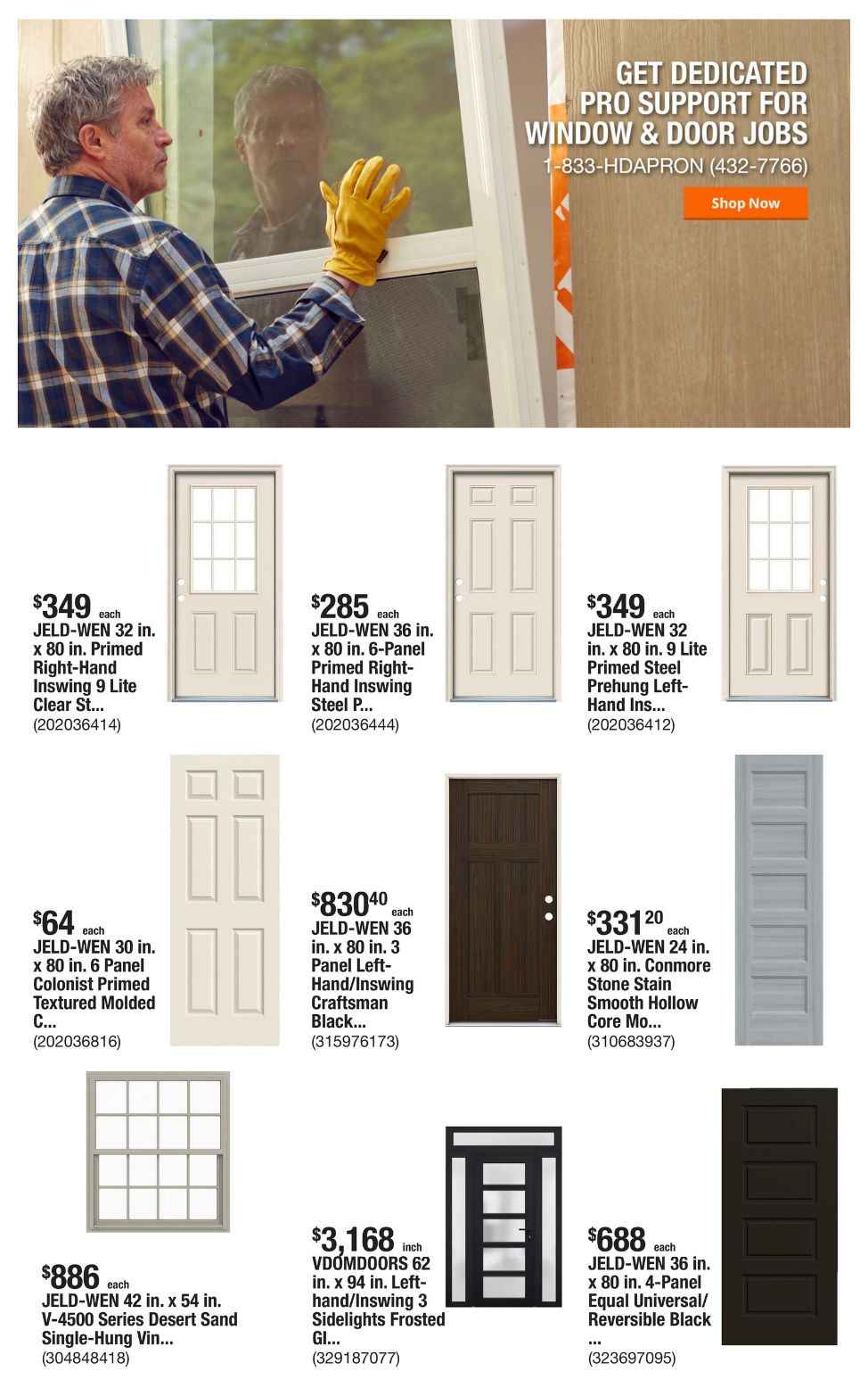 Weekly ad Home Depot 01/13/2025 - 01/20/2025