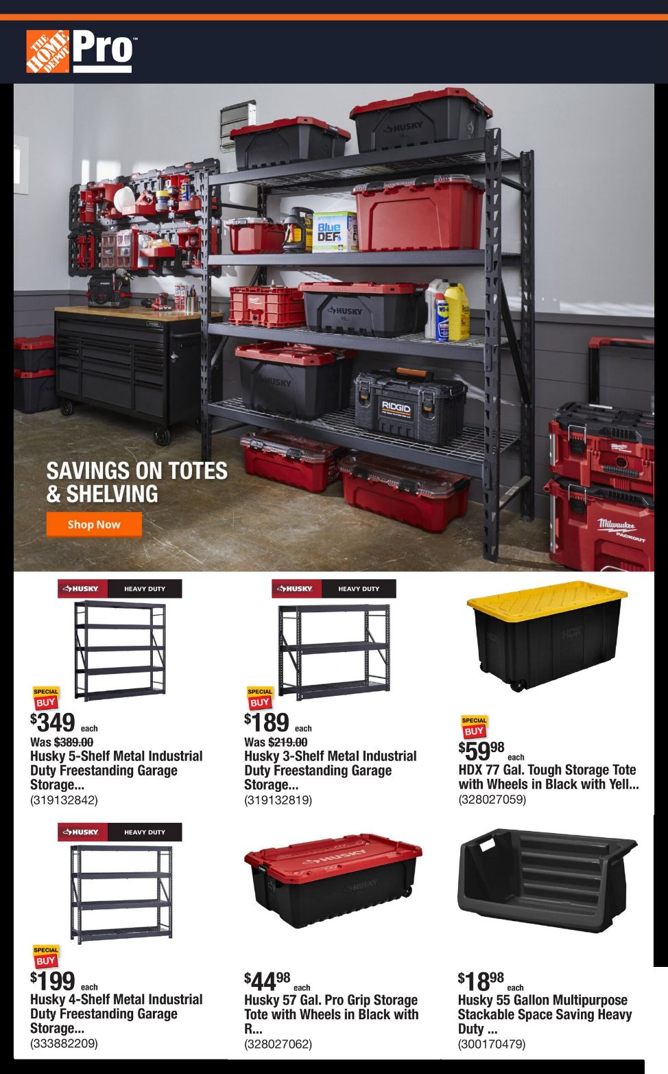 Weekly ad Home Depot 08/04/2025 - 08/11/2025