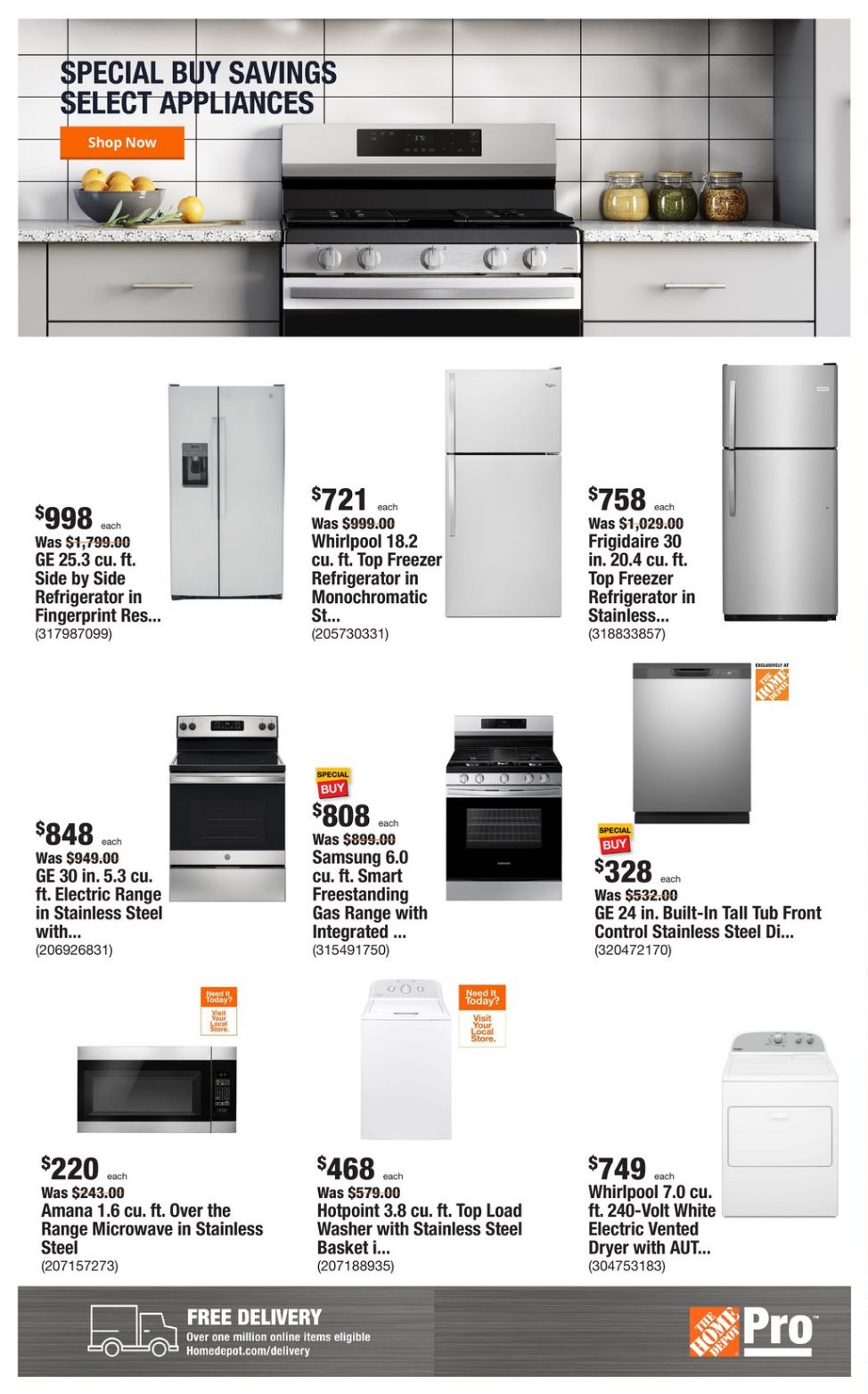 Weekly ad Home Depot 04/02/2024 - 04/16/2024