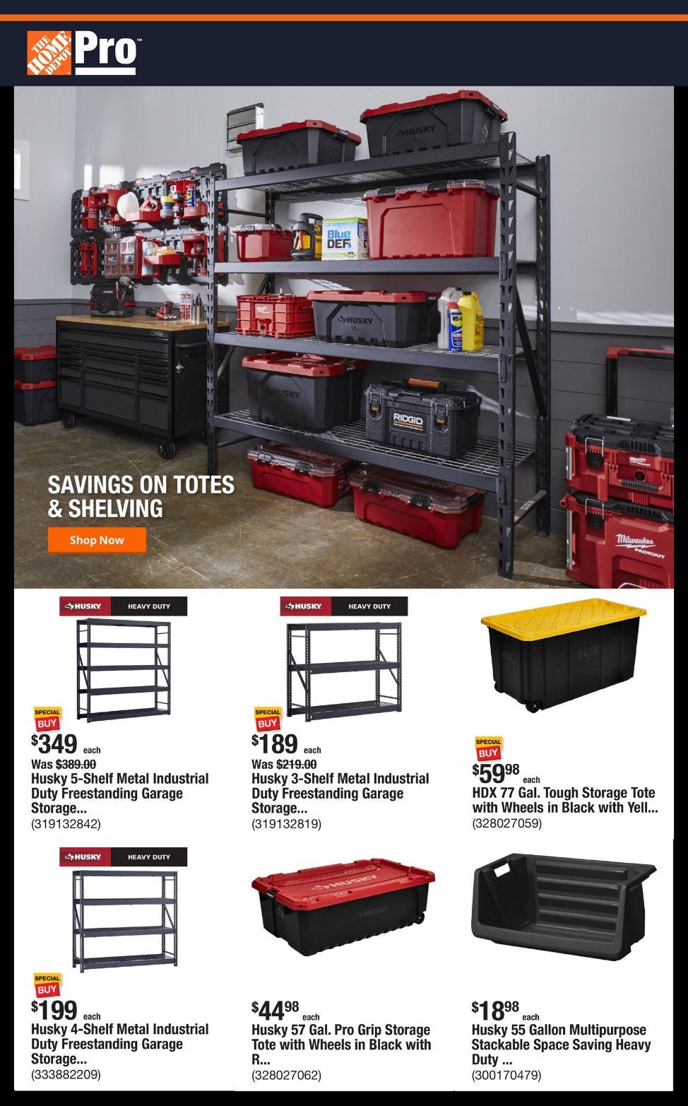 Weekly ad Home Depot 08/04/2025 - 08/11/2025