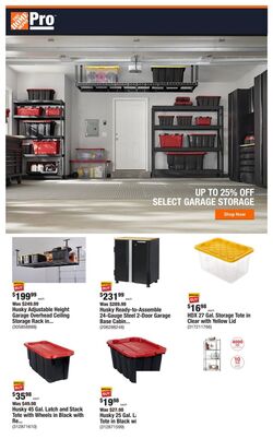Weekly ad Home Depot 01/08/2024 - 02/13/2024
