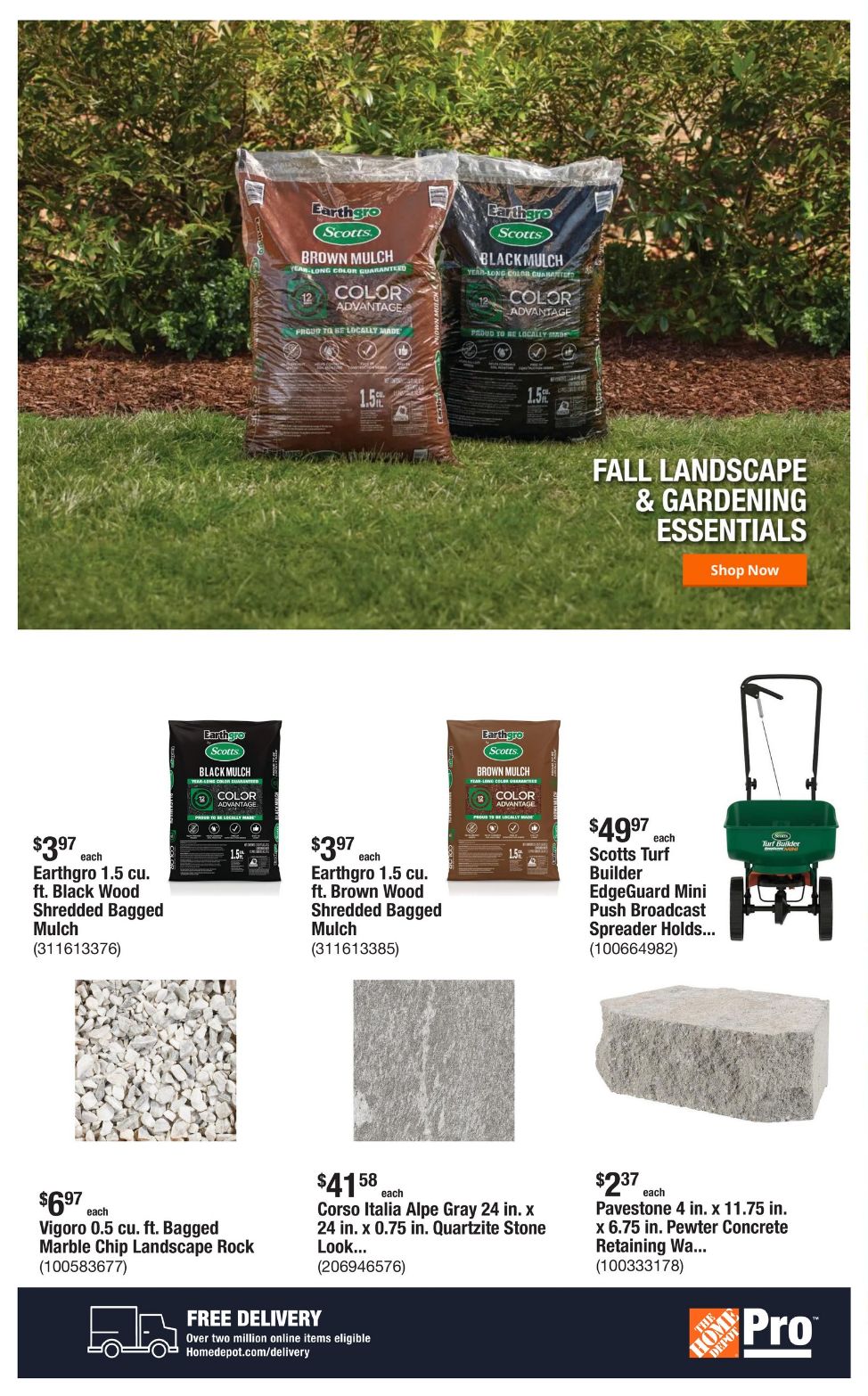 Weekly ad Home Depot 09/16/2024 - 09/23/2024