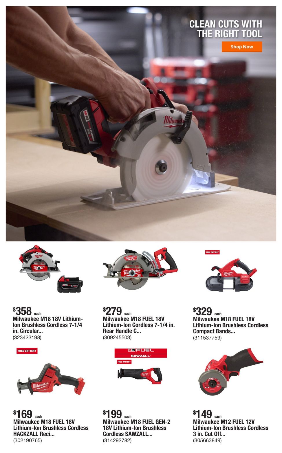 Weekly ad Home Depot 09/16/2024 - 09/23/2024