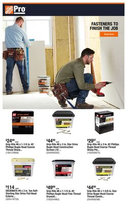 Weekly ad Home Depot 09/05/2024 - 09/12/2024