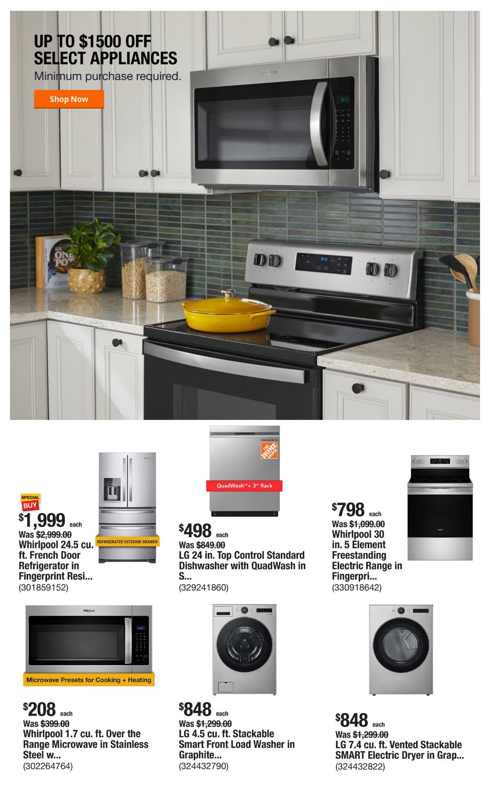 Weekly ad Home Depot 08/26/2024 - 09/02/2024