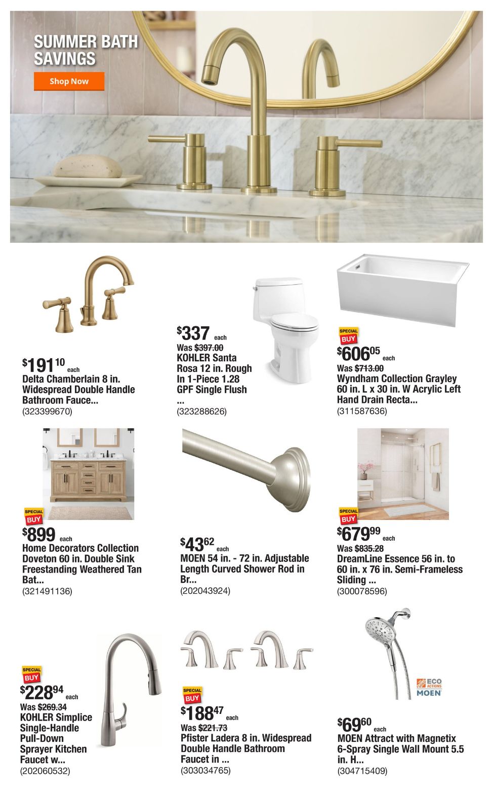 Weekly ad Home Depot 08/12/2024 - 08/19/2024