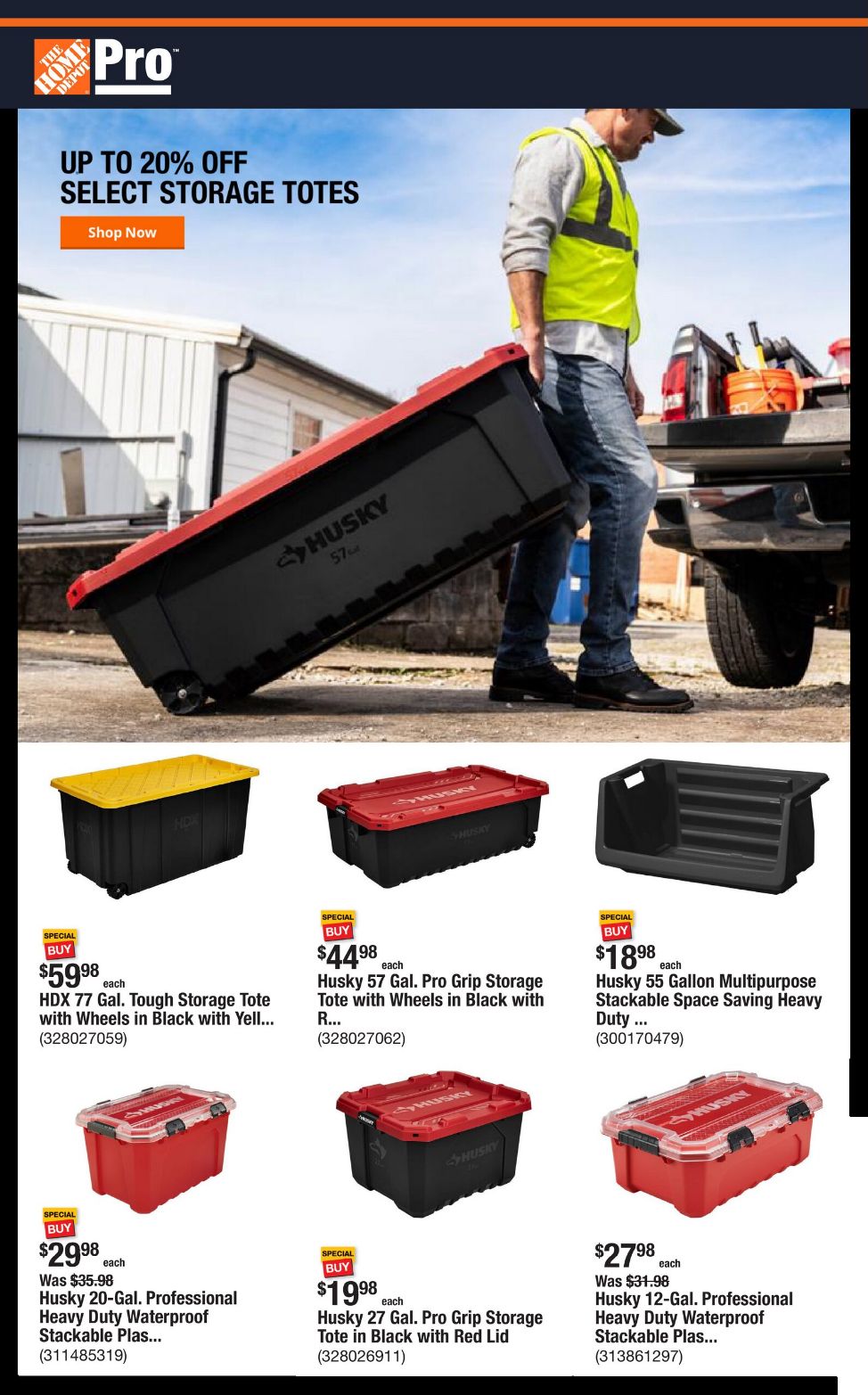 Weekly ad Home Depot 07/21/2025 - 07/28/2025