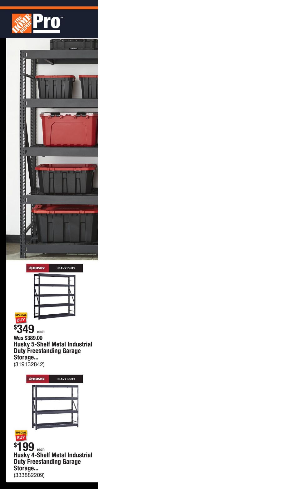 Weekly ad Home Depot 08/11/2025 - 08/18/2025