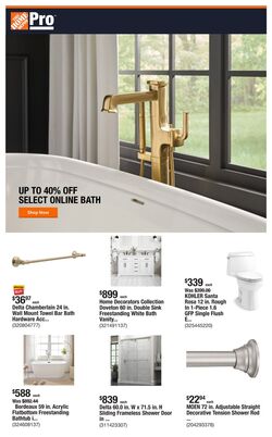 Weekly ad Home Depot 10/07/2024 - 10/14/2024