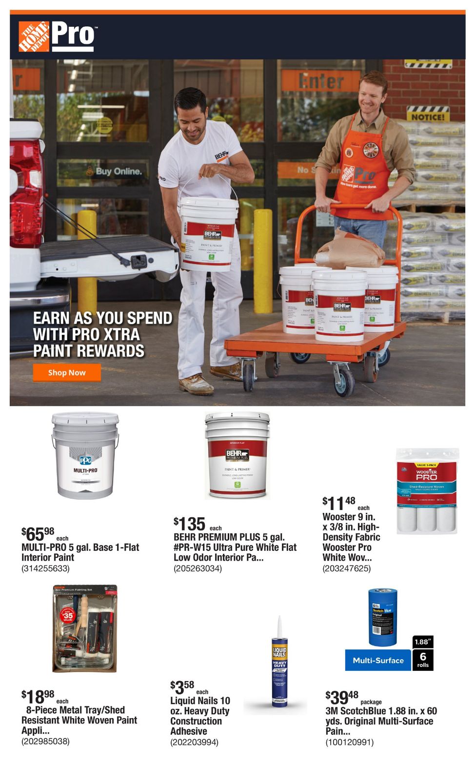 Weekly ad Home Depot 12/02/2024 - 12/09/2024