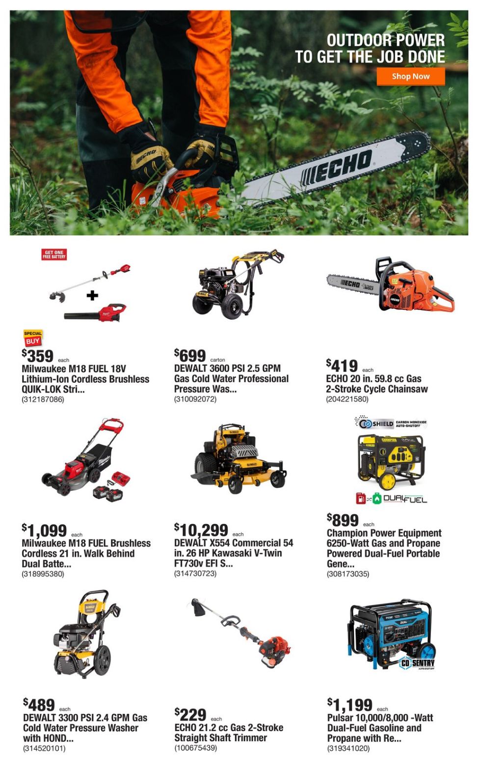 Weekly ad Home Depot 06/27/2022 - 07/04/2022