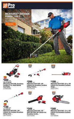 Weekly ad Home Depot 04/29/2024 - 05/06/2024
