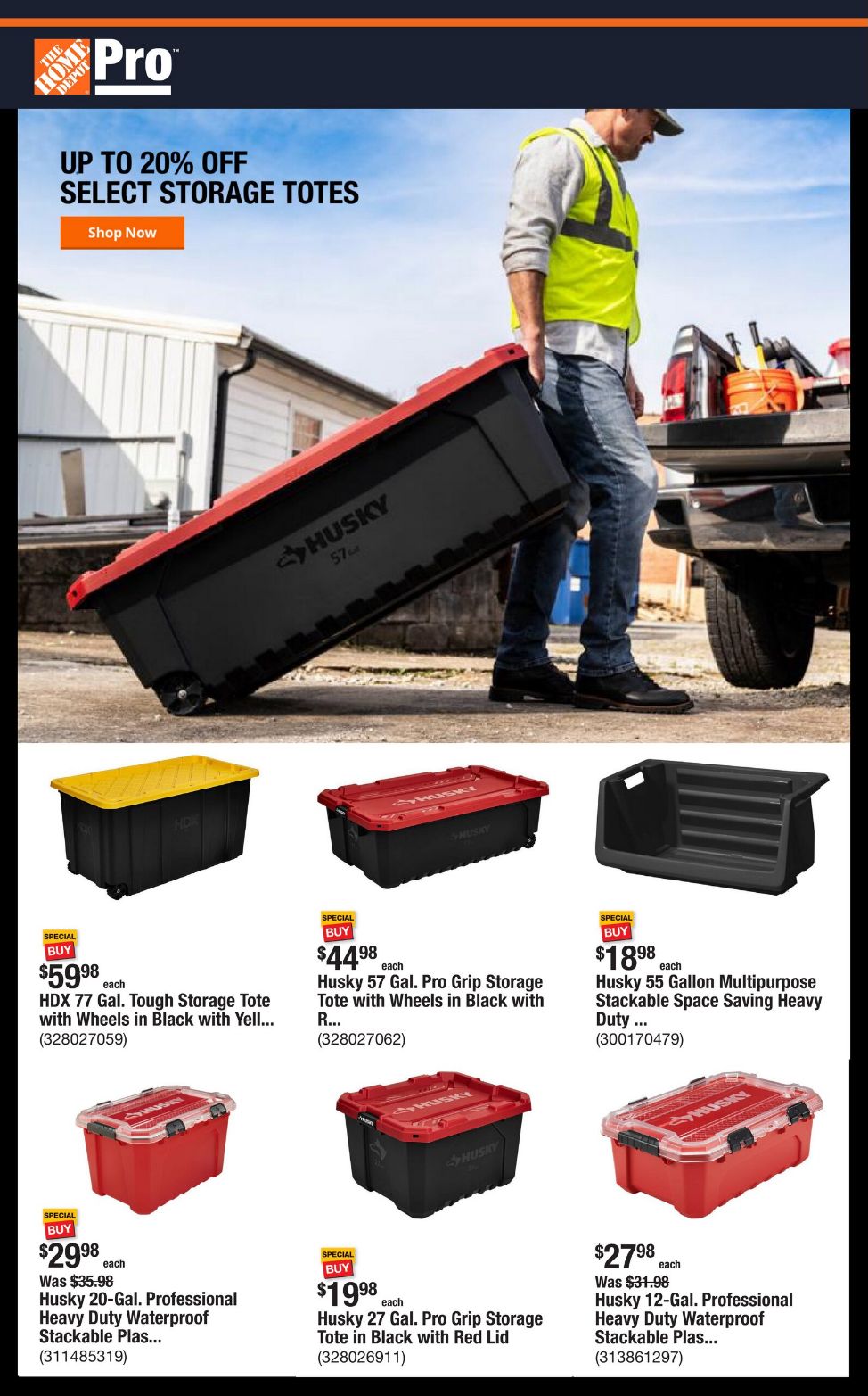Weekly ad Home Depot 07/21/2025 - 07/28/2025